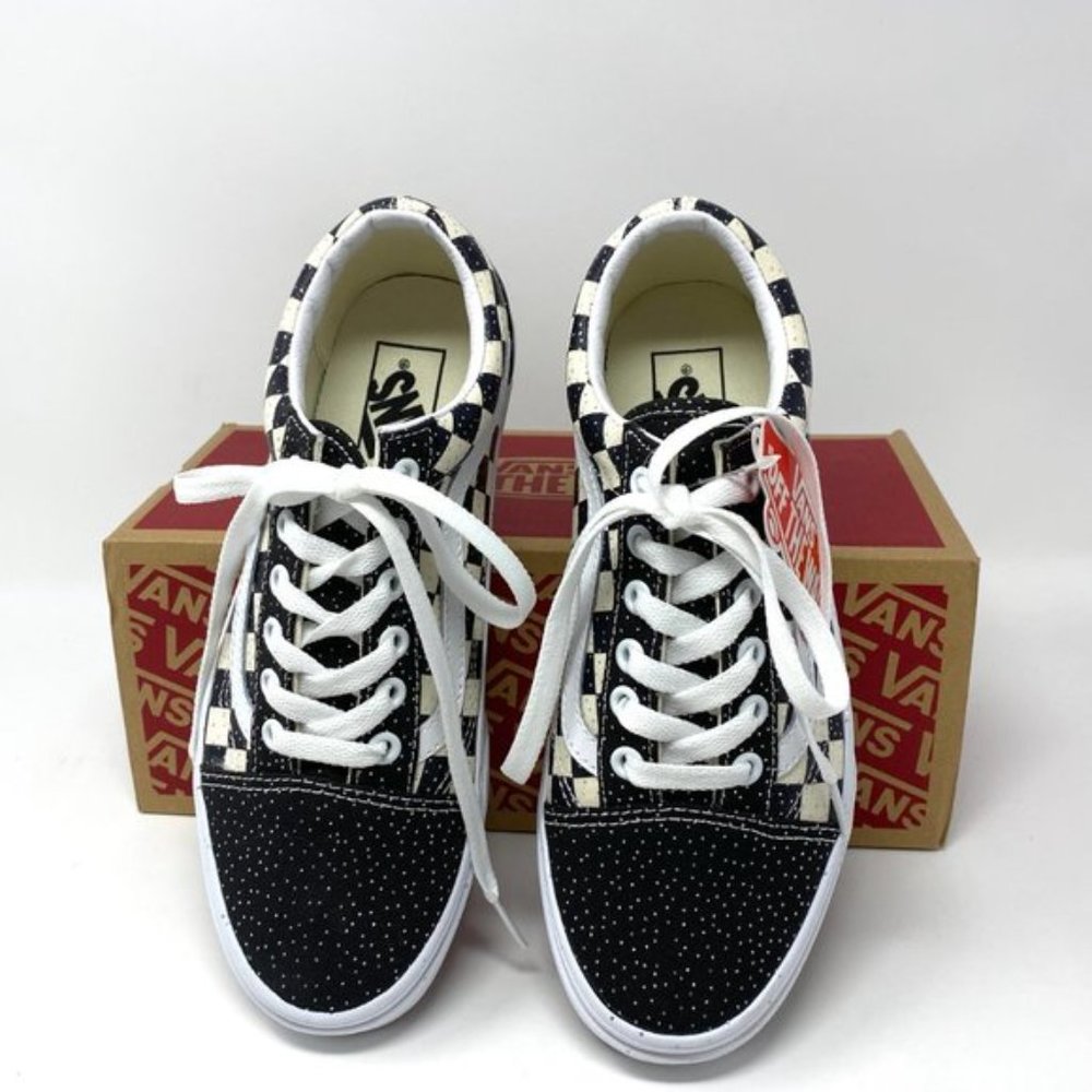 💖MEGA SALE💖VANS Old Skool Confetti Polka Dots   Glitter Skate  Women VN0A4U3B2 - Picture 7 of 11